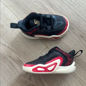 Air Jordan  Black and Red Sneakers